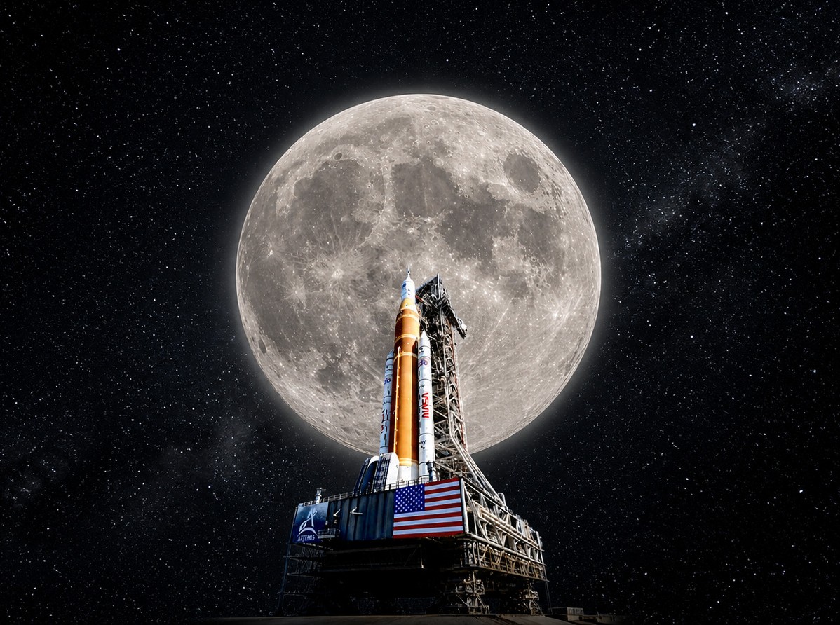  Chatarra orbital: un cohete fuera de control impactará contra la Luna