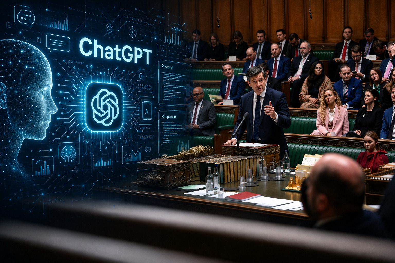 Político lee por error instrucciones de ChatGPT ante el Parlamento